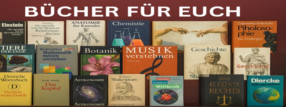 viel Bücher nur für Dich