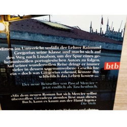 Mercier, Pascal-Nachtzug nach Lissabon-Roman