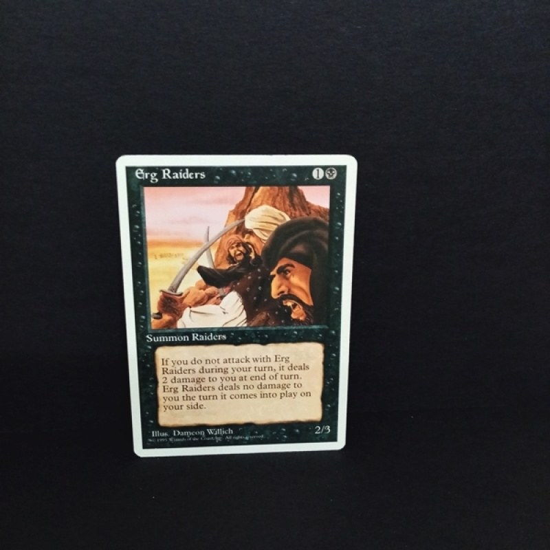 Magic the Gatering -Sammelkarte-Erg Raiders