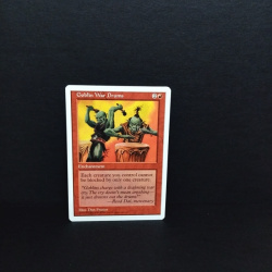 Magic the Gatering -Sammelkarte-Goblin War Drums