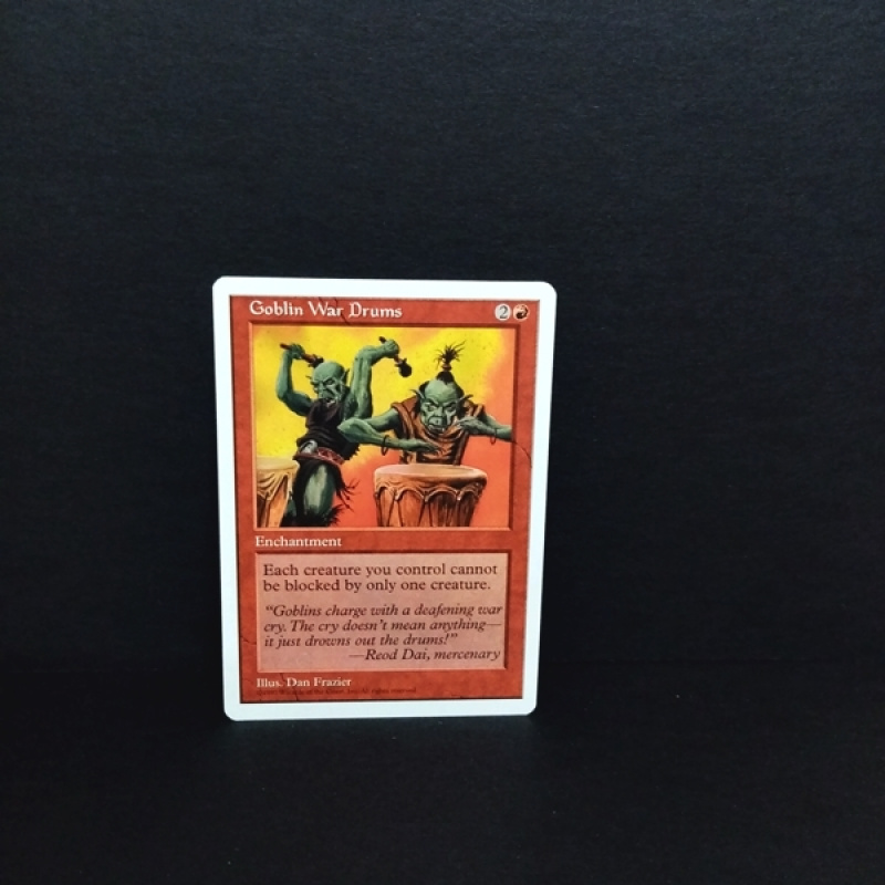 Magic the Gatering -Sammelkarte-Goblin War Drums
