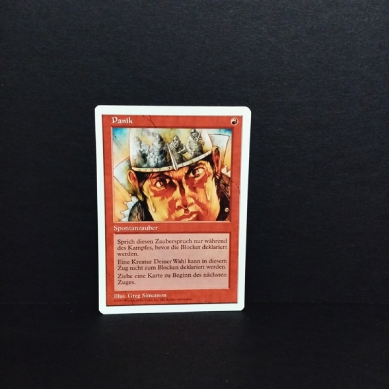 Magic the Gatering -Sammelkarte-Panik