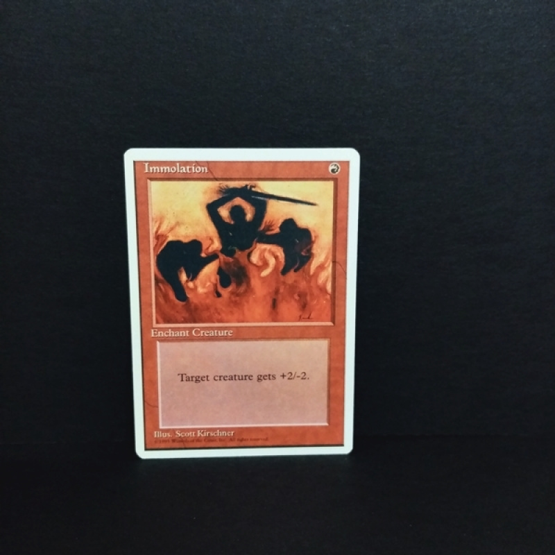 Magic the Gatering -MTG-Sammelkarte-Immolation