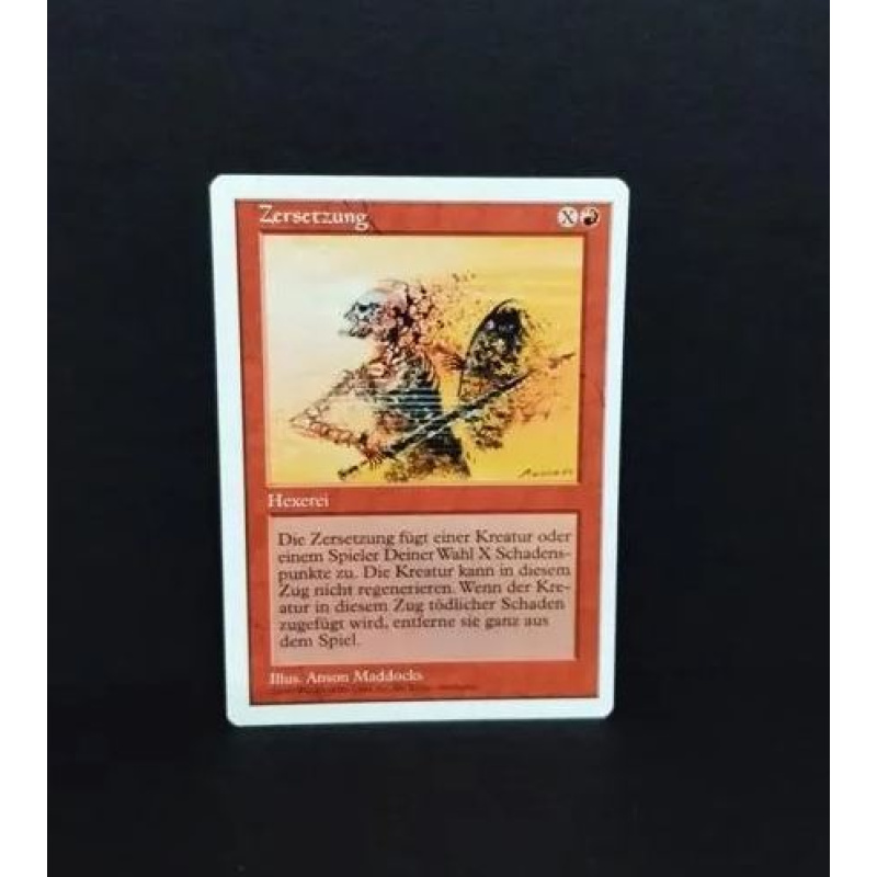Magic The Gathering-Zersetzung.