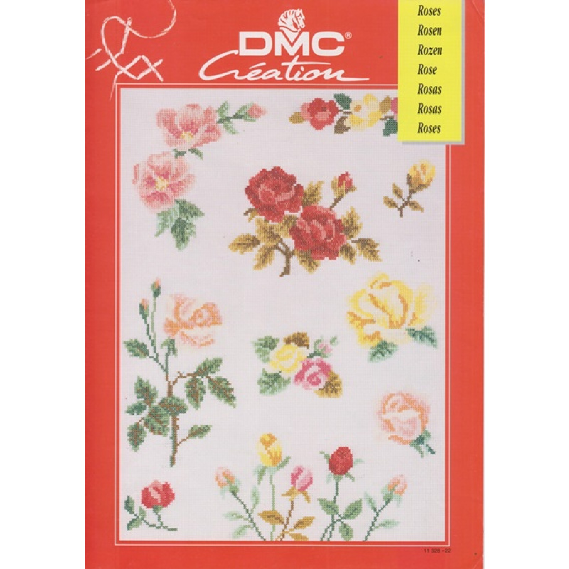 Kreuzstichvorlage Rosen (110TW)