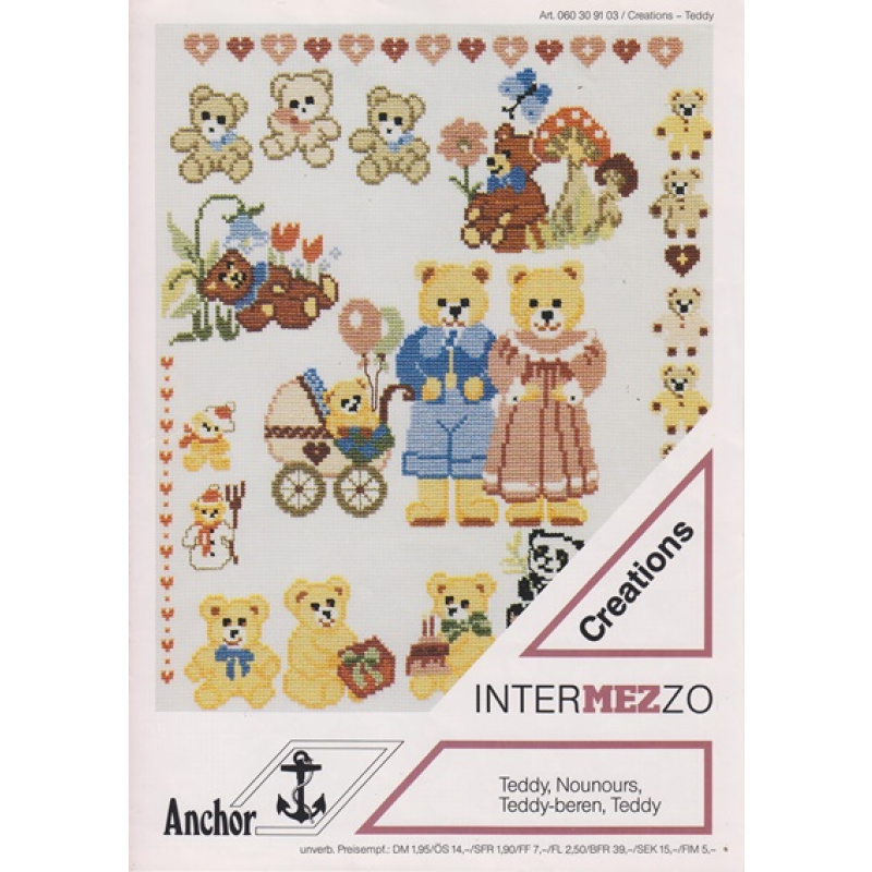 Kreuzstichvorlage Teddy (137TW)