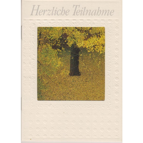 Grußbüchlein – Herzliche Teilnahme  (194e)