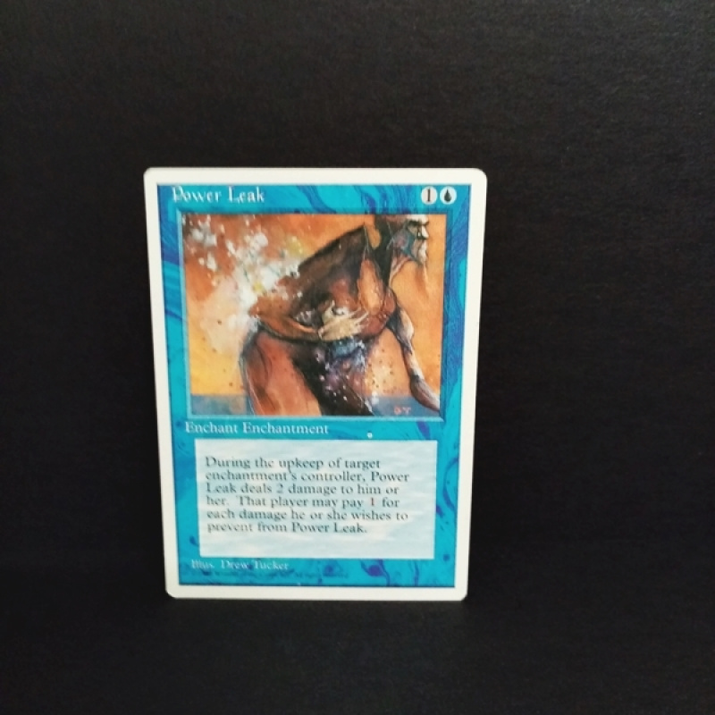 Magic the Gatering -Sammelkarte-Power Leak