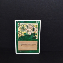 Magic the Gatering -Sammelkarte-Regeneration