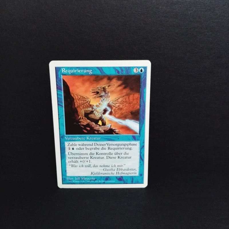 Magic the Gatering -Sammelkarte-Requirierung