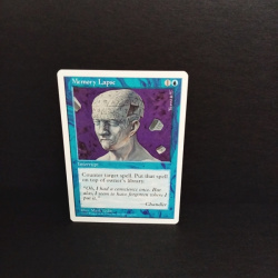 Magic the Gatering -Sammelkarte-Memory Lapse