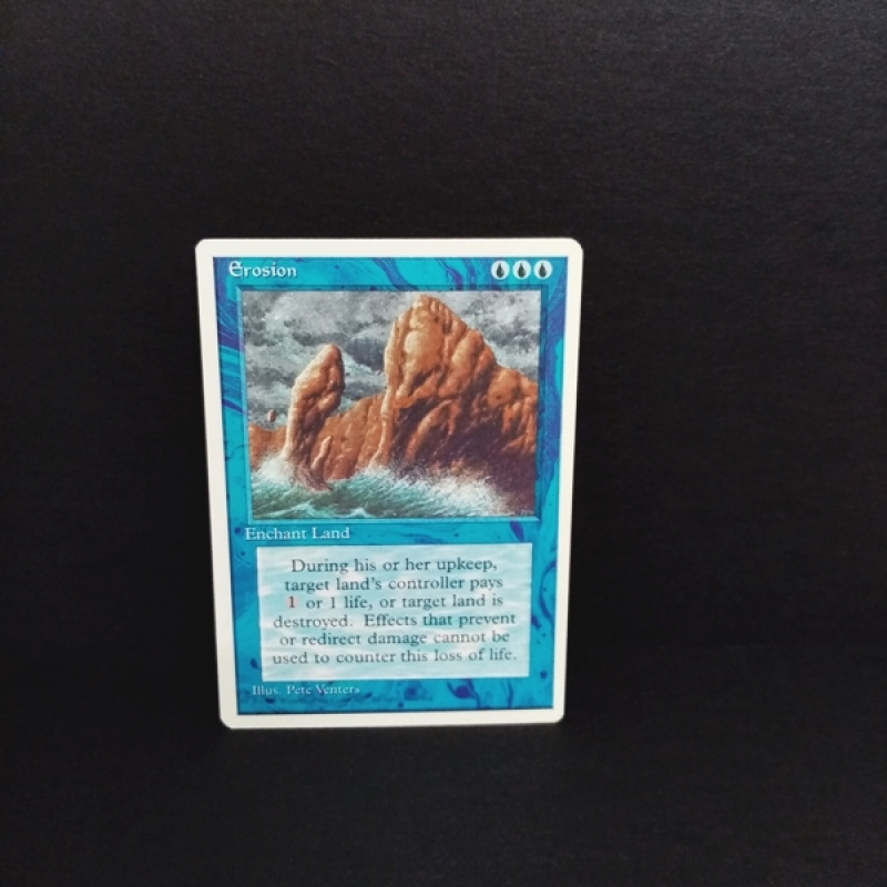 Magic the Gatering -Sammelkarte-Erosion