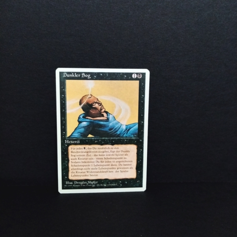 Magic the Gatering -Sammelkarte-Dunkler Sog