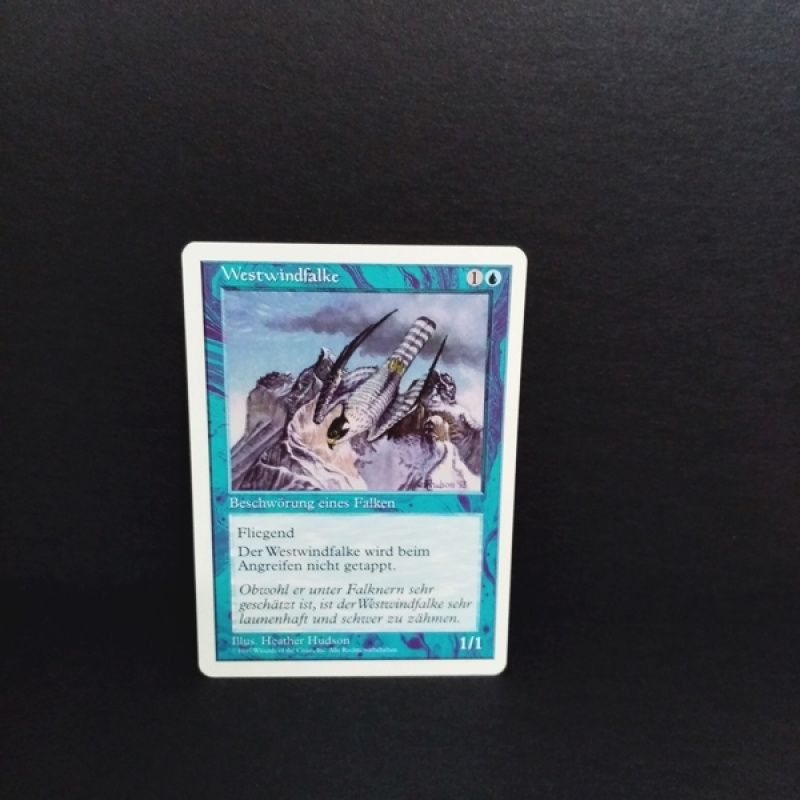Magic the Gatering -Sammelkarte-Westwindfalke