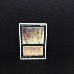 Magic the Gatering -Sammelkarte-Ashes to Ashes