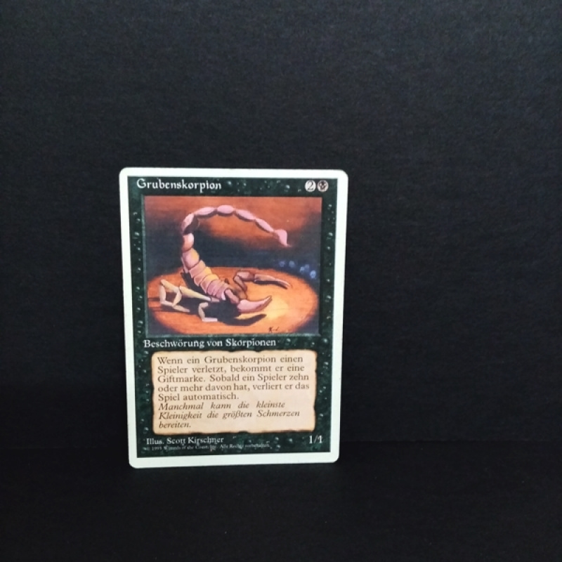 Magic the Gatering -Sammelkarte-Grubenskorpion