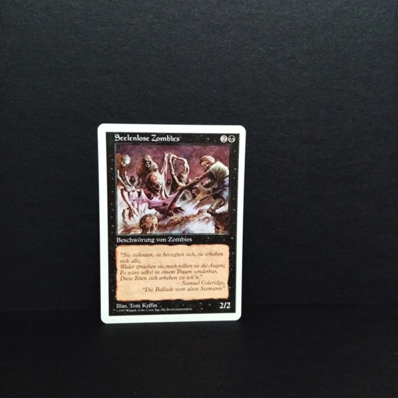 Magic the Gatering -Sammelkarte-Seelenlose Zombies