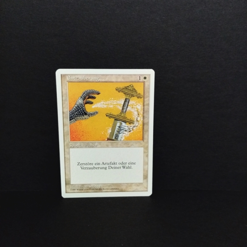 Magic the Gatering -Sammelkarte-MTG--Entzauberung.
