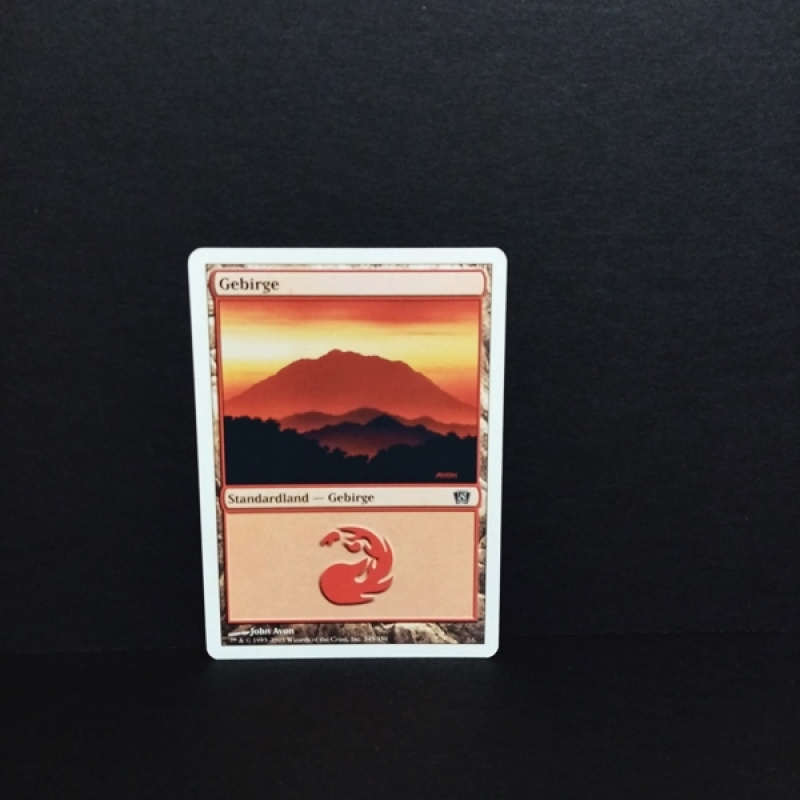 Magic the Gatering -Sammelkarte-MTG-Gebirge