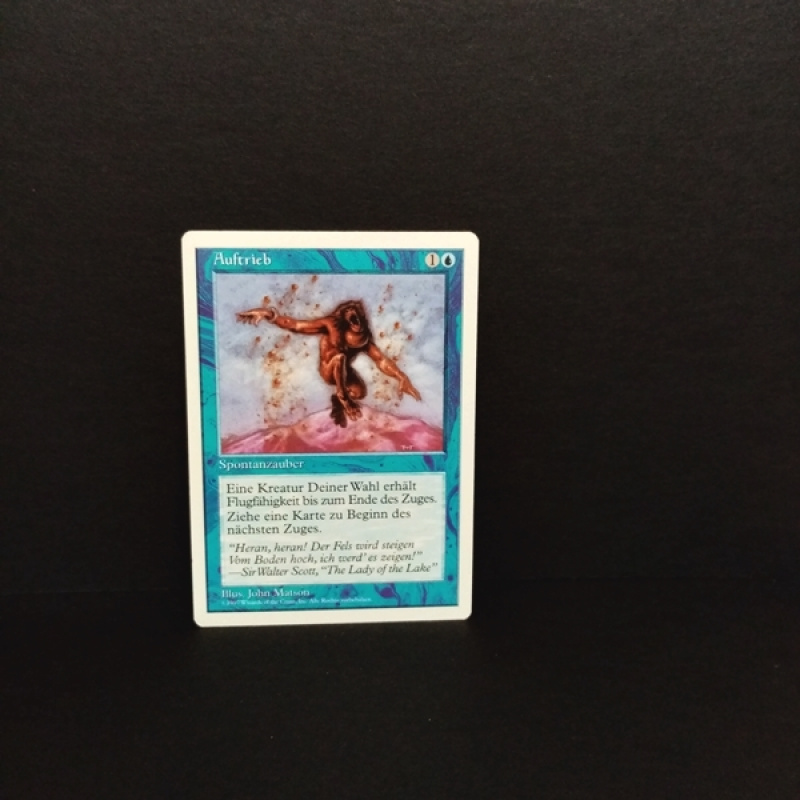 Magic the Gatering -Sammelkarte-MTG--Auftrieb.