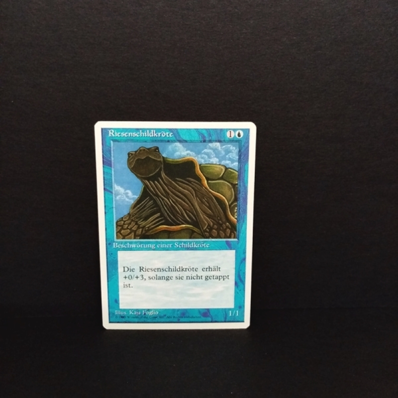 Magic the Gatering -Sammelkarte-MTG--Riesenschildkröte.