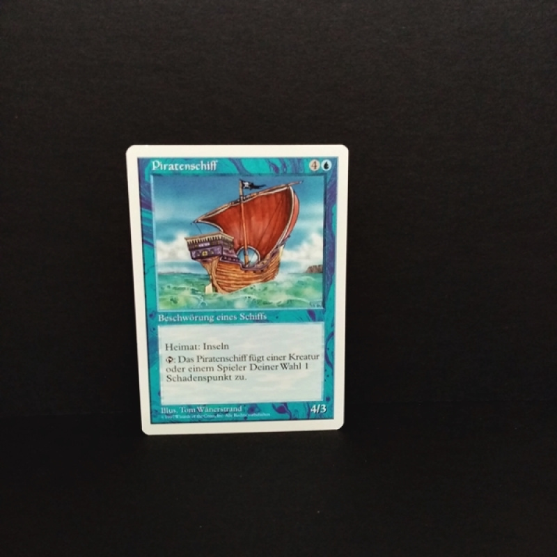 Magic the Gatering -Sammelkarte-MTG--Piratenschiff.