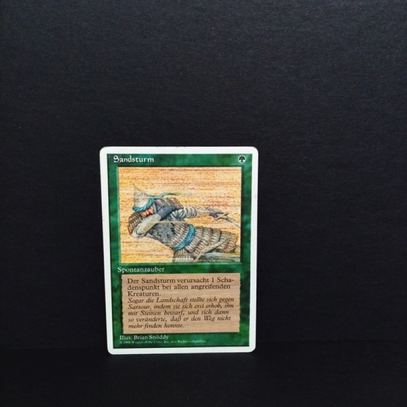 Magic the Gatering -Sammelkarte-MTG--Sandsturm