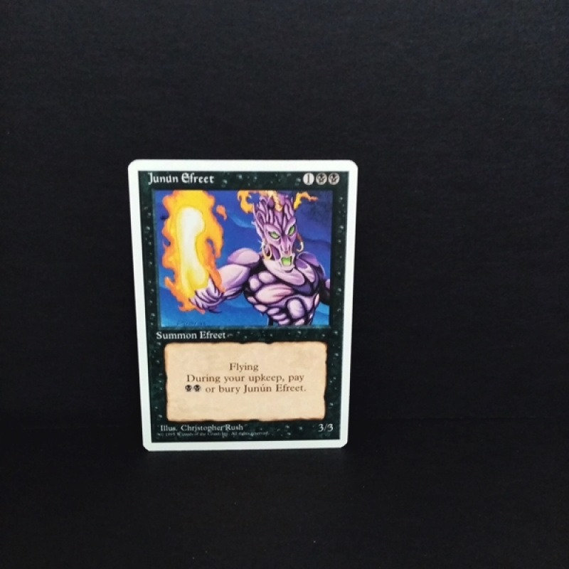 Magic the Gatering -Sammelkarte-MTG--Junun Efreet