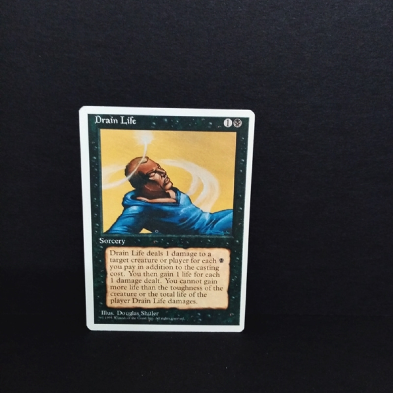 Magic the Gatering -Sammelkarte-MTG--Drain Life