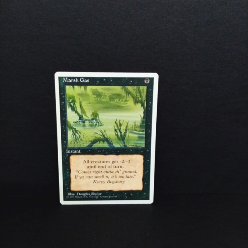 Magic the Gatering -Sammelkarte-MTG--Marsh Gas