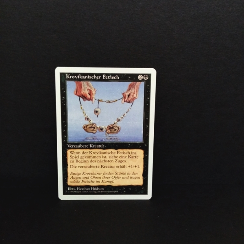 Magic the Gatering -MTG-Sammelkarte-Krovikanischer Fetisch