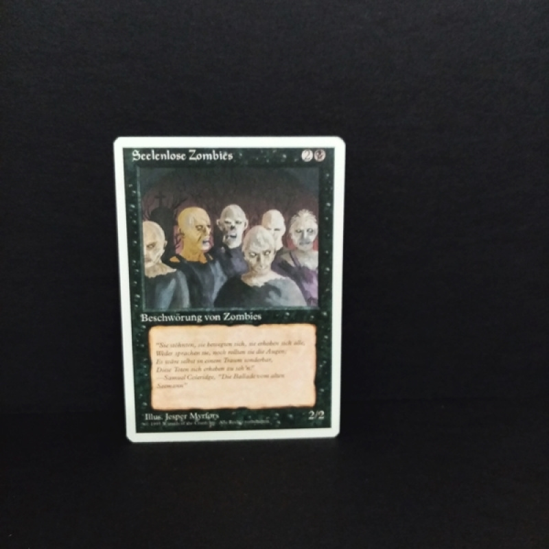 Magic the Gatering -MTG-Sammelkarte-Seelenlose Zombies.