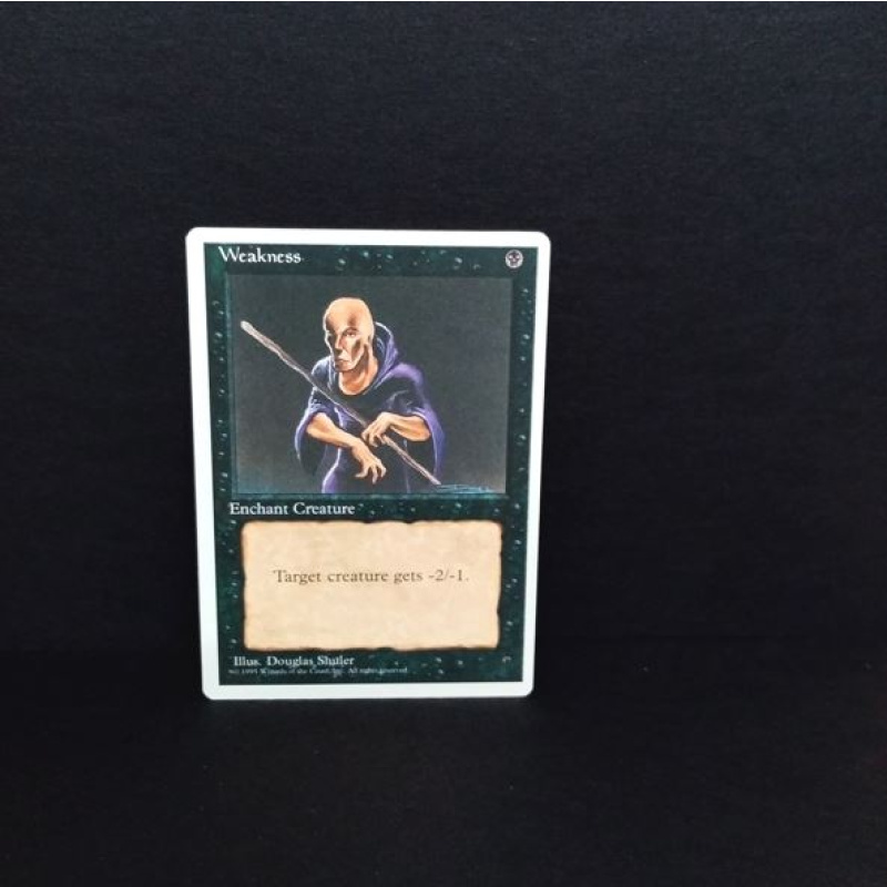 Magic the Gatering -MTG-Sammelkarte-Weakness