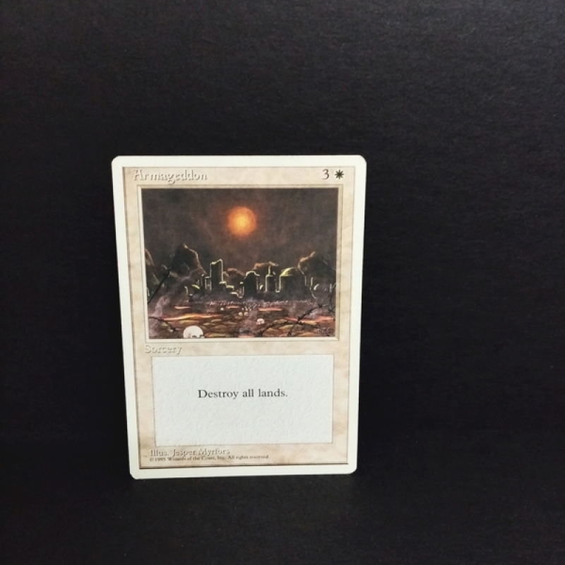 Magic the Gatering -Sammelkarte-Armageddon