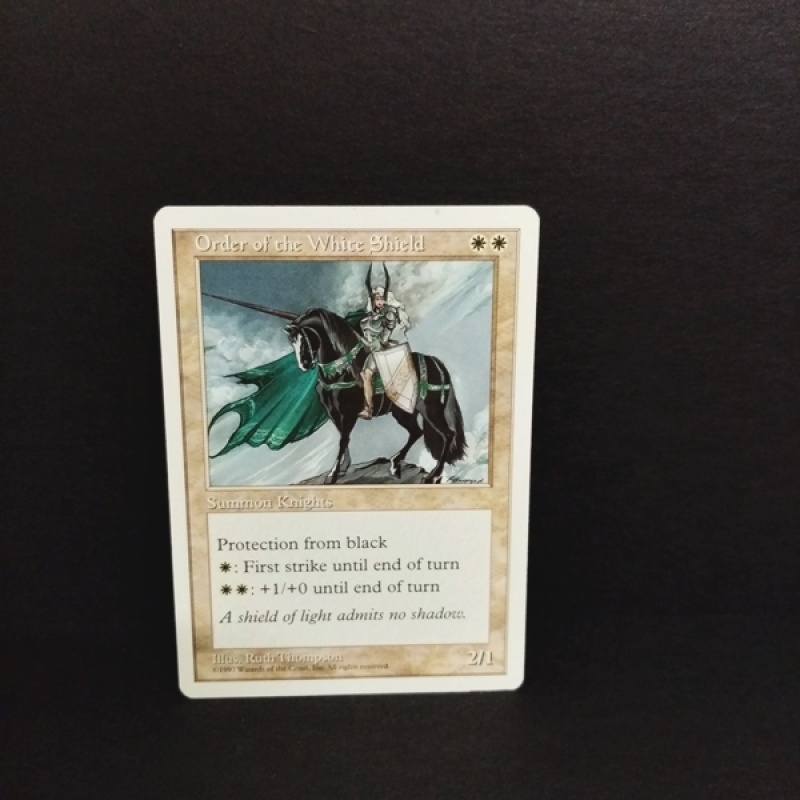 Magic the Gatering -Sammelkarte-Order of the White Shield