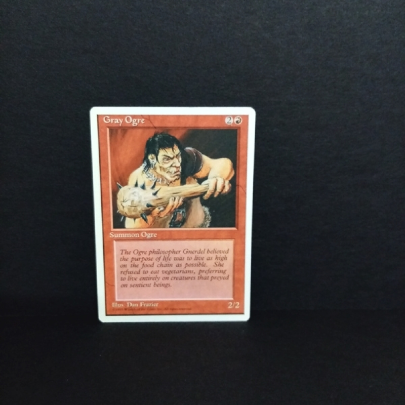 Magic the Gatering -Sammelkarte-Gray Ogre