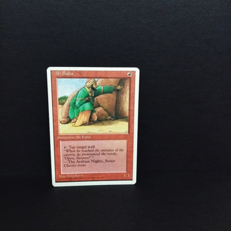 Magic the Gatering -Sammelkarte-Ali Baba
