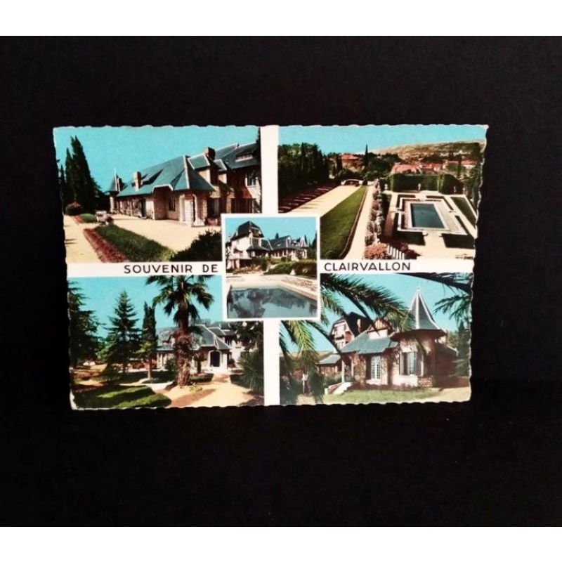 SOUVENIR DE CLAIRVALLON. Ansichtskarte-Nr. D-874