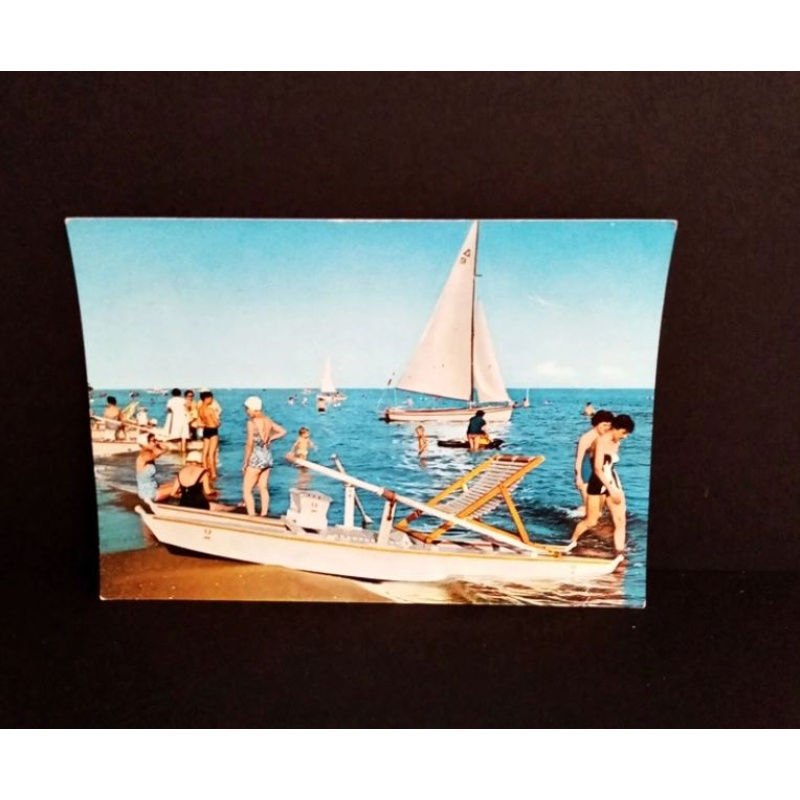 JESOLO LIDO-Badeleben. Ansichtskarte-Nr. D-890
