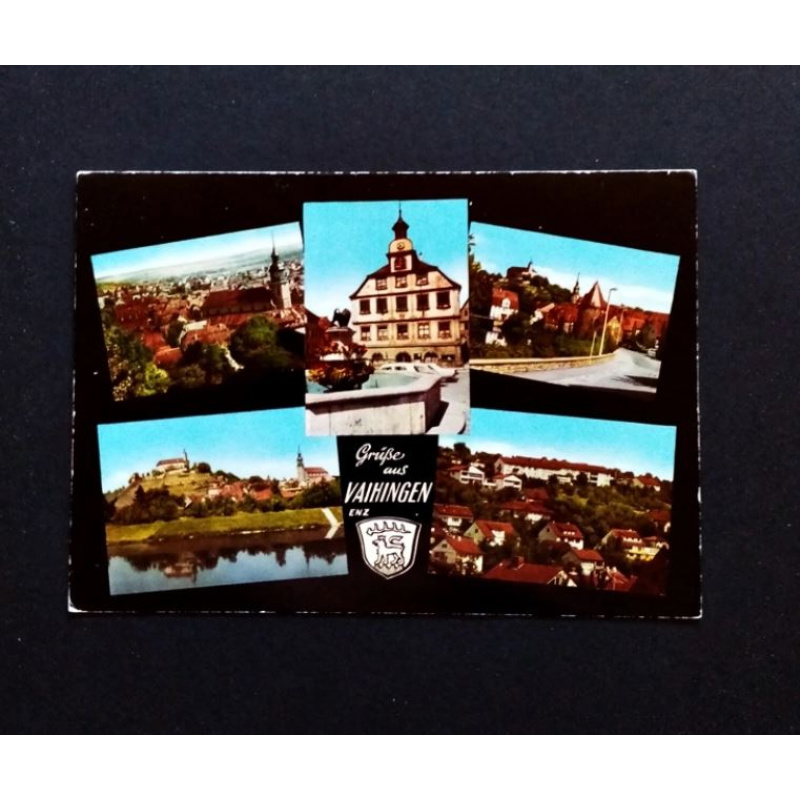 Grüße aus Vaihingen Enz. Ansichtskarte-Nr. L-302
