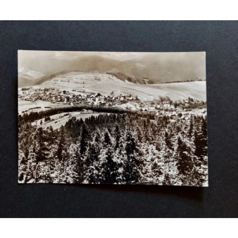 Meuselbach-Schwarzmühle/ Thür.Blick von der Kuppe. Ansichtskarte-Nr. F-88