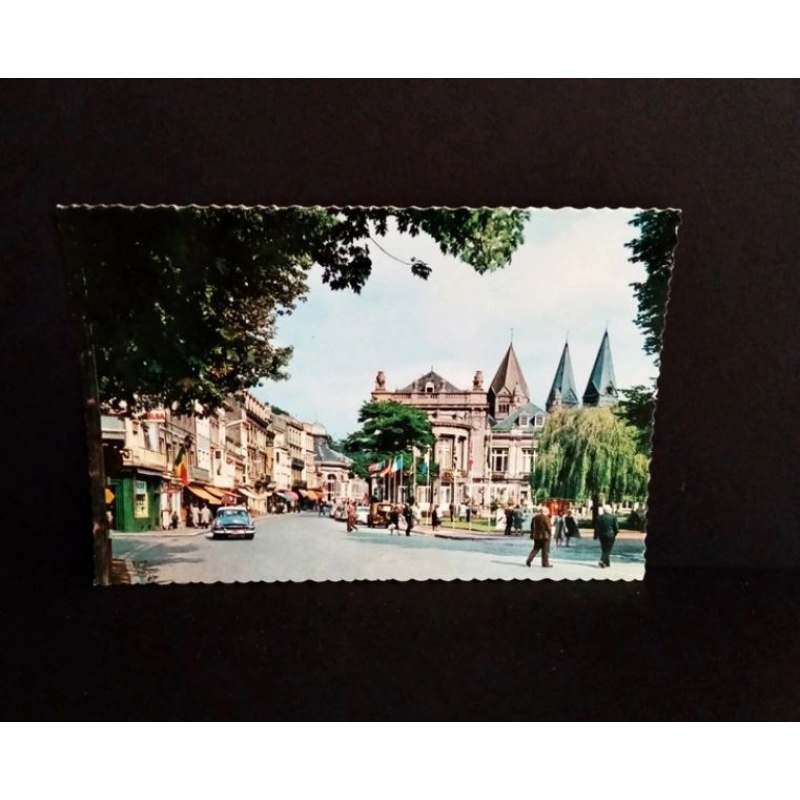 SPA. Rue Royale et Casino. Ansichtskarte-Nr. D-743