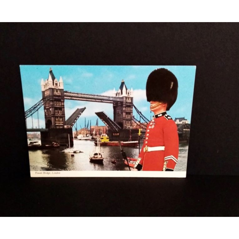 Tower Bridge-London. Ansichtskarte-Nr. D-817