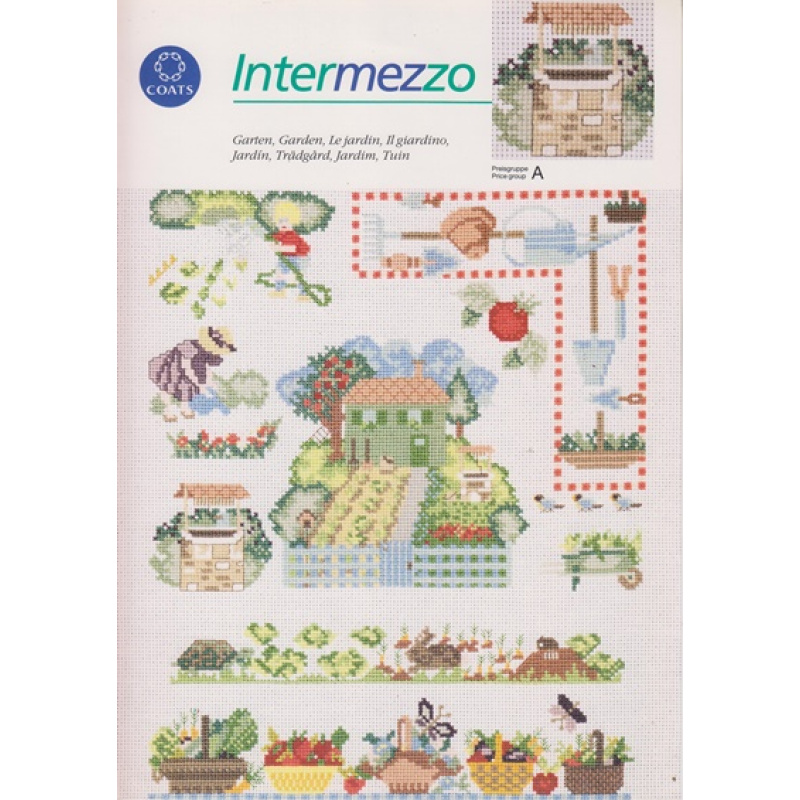 Kreuzstichvorlage Garten (84TW)