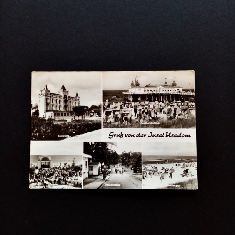Ansichtskarte-Gruß von der Insel Usedom-MB