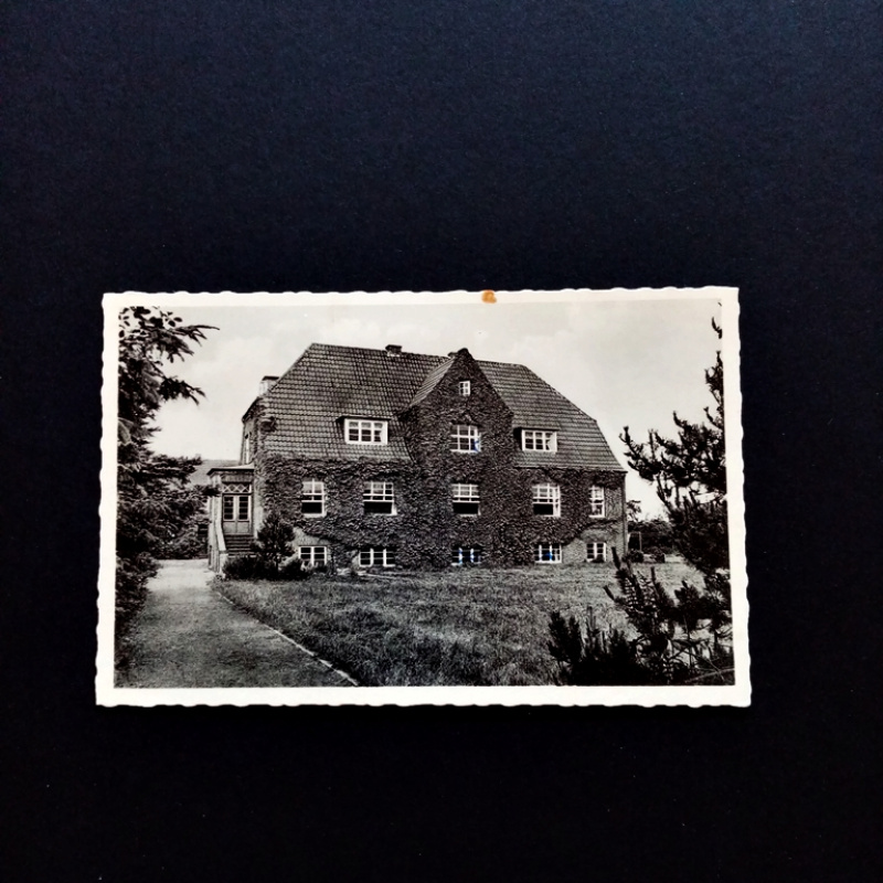 Ansichtskarte-Insel Föhr. Wyk-Südstand mit Kinderheim Köhler.