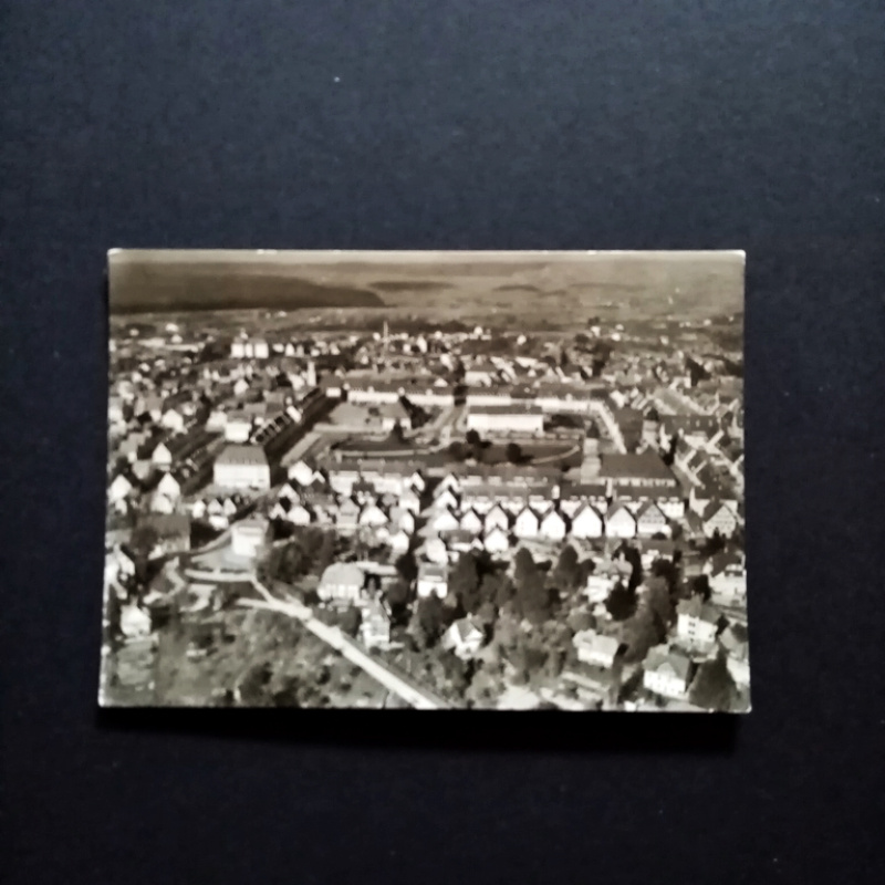 Ansichtskarte-Freudenstadt im Schwarzwald. Luftbild 9/281
