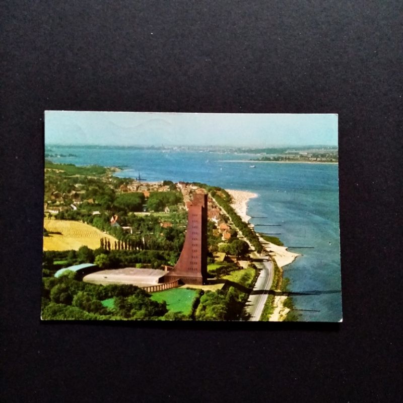 Ansichtskarte-Kiel-Marine-Ehrenmal in Laboe.