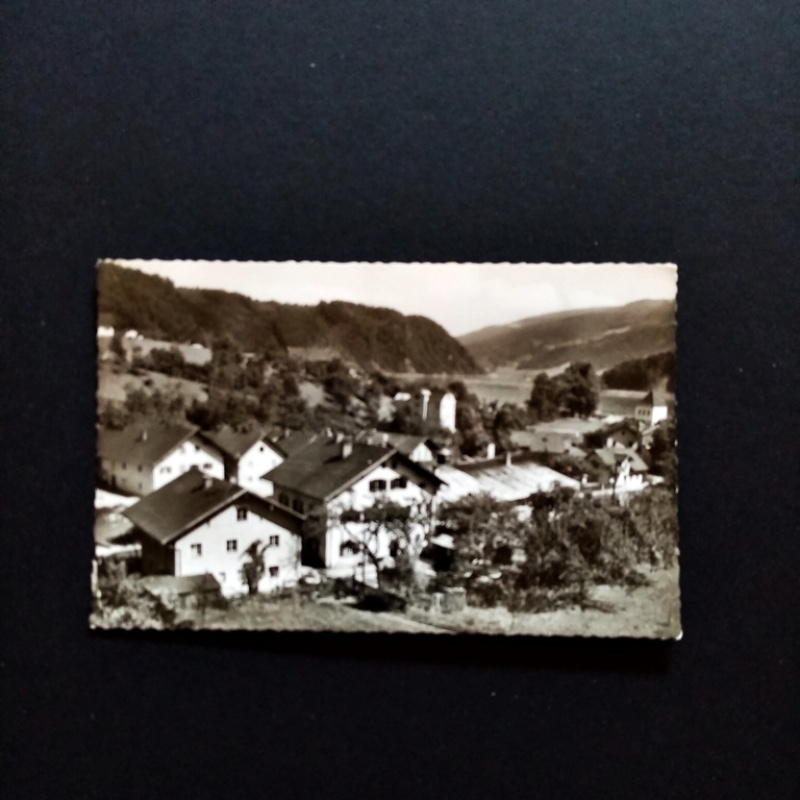 Ansichtskarte-Obernzell-Gaststätte Freischütz.
