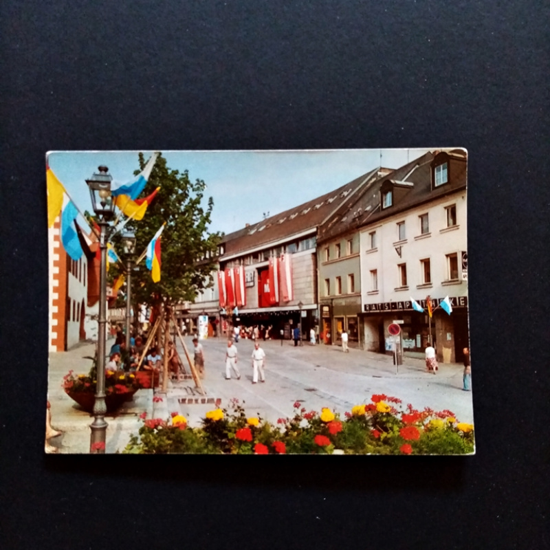 Ansichtskarte-Markredewitz-Fußgängerzone.